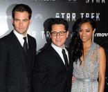 à la première de Star Trek à Londres