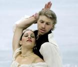 Isabelle Delobel et son partenaire  Olivier Schoenfelder 