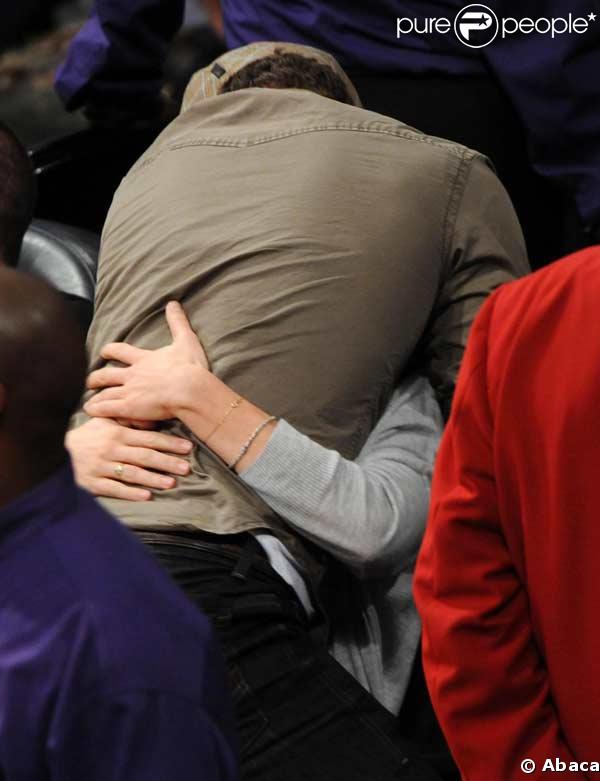 Jessica Biel et Justin Timberlake fous d'amour, en plein match de basket
