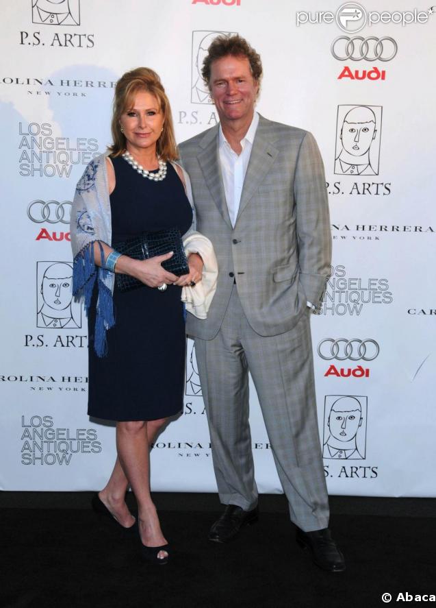  Rick et Kathy Hilton à la soirée d'ouverture de la 14ème édition du Los Angeles Antiques Show, à Santa Monica. 22/04/09 