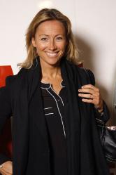 La présentatrice et journaliste Anne-Sophie Lapix