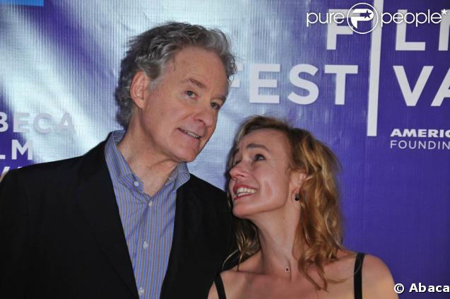Kevin Kline et Sandrine Bonnaire au festival du film indépendant de TriBeCa, à New York, qui se tient du 22 avril au 3 mai 2009 !