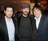 Vincent Perez avec Didier Audebert et Gianni Soglia 