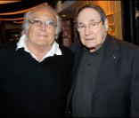 Georges Lautner et Robert Hossein 