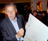PPDA lors de la soirée de lancement du livre Des souvenirs pour mémoire de Didier Audebert et Gianni Soglia, à l'hôtel Fouquet's Barrière, le 27/04/09