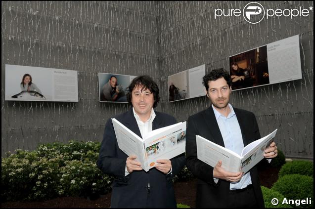 Lancement du livre Des souvenirs pour mémoire de Didier Audebert et Gianni Soglia, à l'hôtel Fouquet's Barrière, le 27/04/09