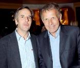 Bernard de la Villardière et Patrick Poivre d'Arvor 