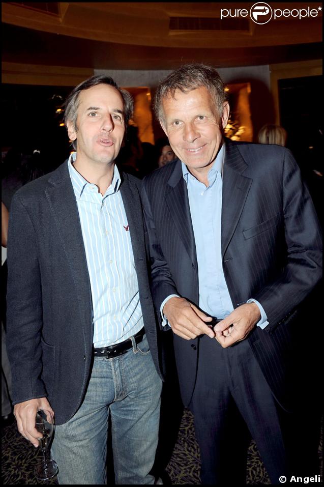 Bernard de la Villardière et Patrick Poivre d'Arvor 