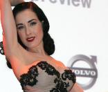 Dita Von Teese lors de la soirée 