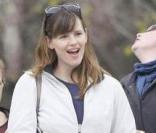 Jennifer Garner, Ben Affleck et leurs deux petites princesses se retrouvent à Boston.