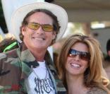 David Hasselhoff et sa nouvelle compagne  Kimberly Porter au festival de Coachella le 18 avril 2009  