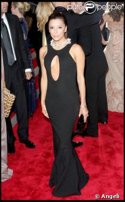 Eva Longoria au Costume Institute Gala.