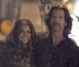 Lorenzo Lamas et sa petite-amie Silvia Pantoja à Madrid le 6 mai 2009 pour une balade romantique