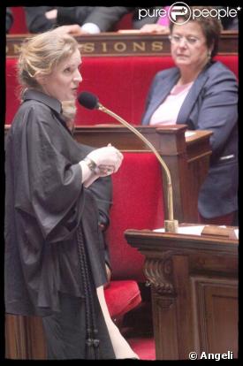 Nathalie Kosciusko-Morizet à l'Assemblée Nationale. 06/05/09 