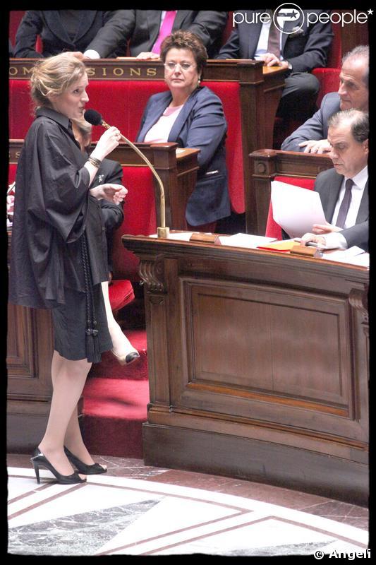 Nathalie Kosciusko-Morizet à l'Assemblée Nationale. 06/05/09 