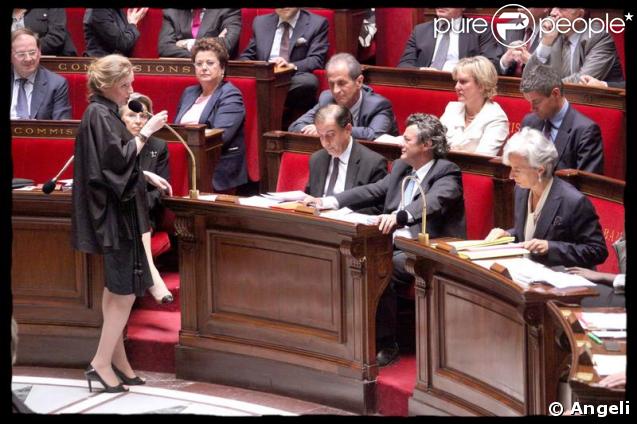 Nathalie Kosciusko-Morizet à l'Assemblée Nationale. 06/05/09 