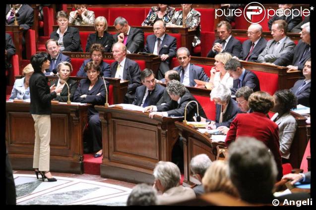 Rachida Dati à l'Assemblée Nationale. 06/05/09 