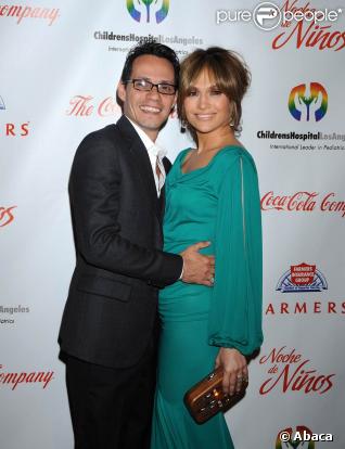 Jennifer Lopez et son mari Marc Anthony étaient hier à la soirée Noche de Ninos en faveur des enfants hospitalisés à Los Angeles