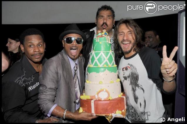 Bob Sinclar fête ses 40 ans au V.I.P. Room de Paris avec Sugarhill Gang 