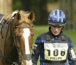 Zara Phillips participe au Badminton Horse Trials 2009.