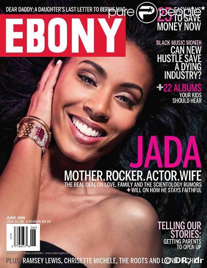 Jada Pinkett Smith en couverture du magazine Ebony !