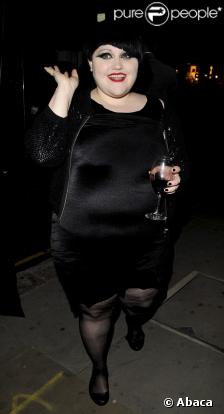Beth Ditto lors de la soirée de charité Hogan & Best Buddies à Londres le 13 mai 2009