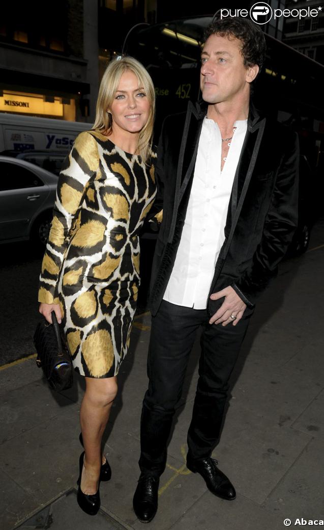 Patsy Kensit et son mari Jeremy Healy lors de la soirée de charité Hogan & Best Buddies à Londres le 13 mai 2009