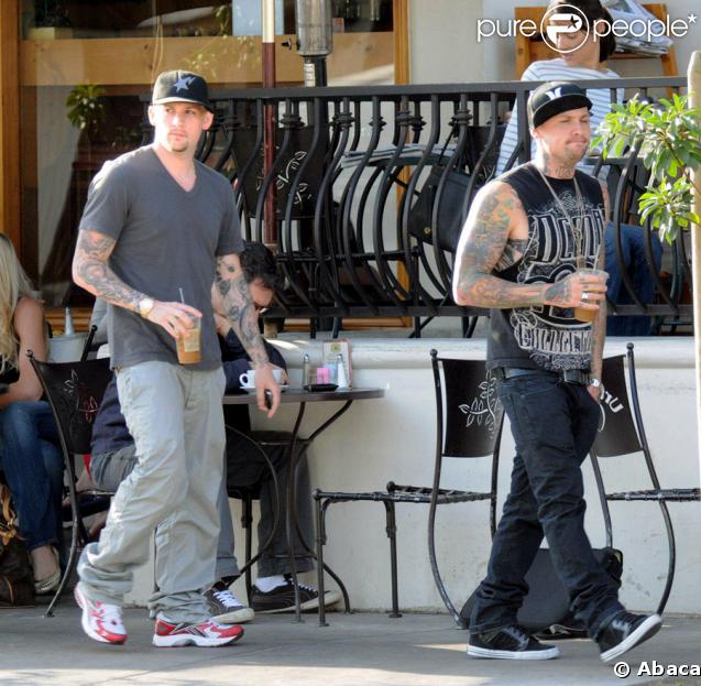 Joel et Benji Madden, le 13 mai à Los Angeles