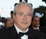 Jean-Paul Huchon lors de la montée des marches pour la projection d'Un Prophète, le 16 mai 2009