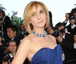 Clotilde Courau avant la projection de Looking for Eric, au Festival de Cannes, le 18 mai 2009