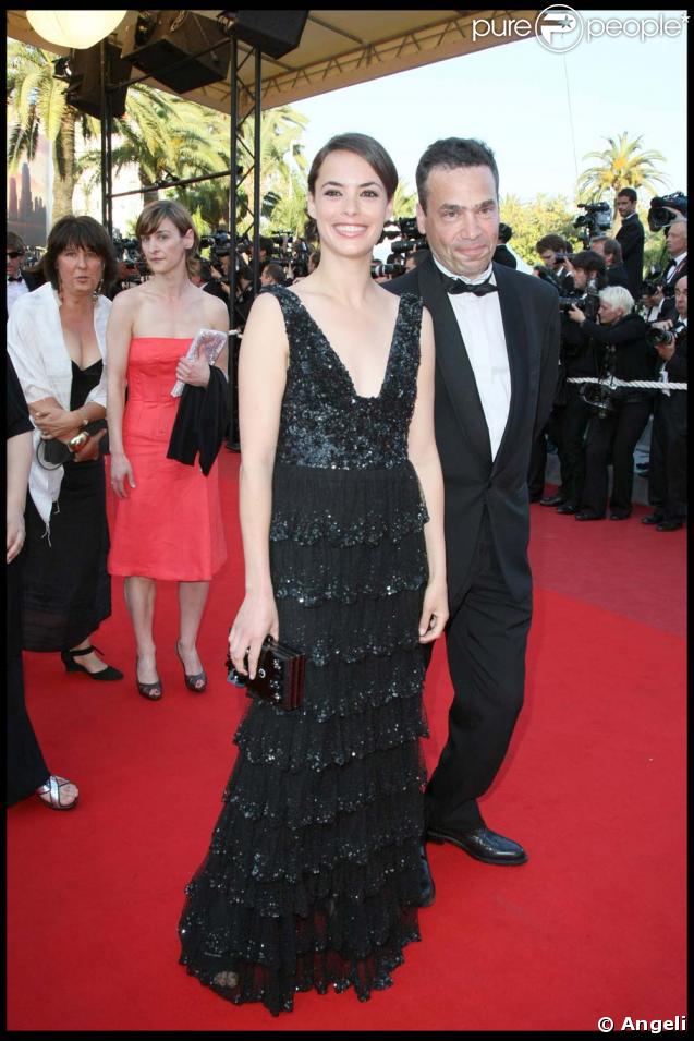 Bérénice Bejo avant la projection de Looking for Eric, au Festival de Cannes, le 18 mai 2009