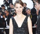 Bérénice Bejo avant la projection de Looking for Eric, au Festival de Cannes, le 18 mai 2009