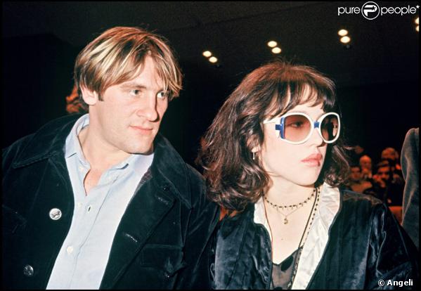 Isabelle Adjani et Gérard Depardieu 