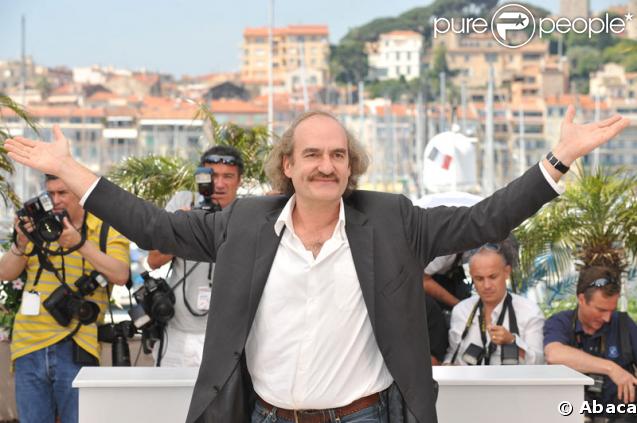 Michel Vuillermoz lors du photocall le 20 mai 2009 des Herbes Folles présenté au 62e Festival de Cannes