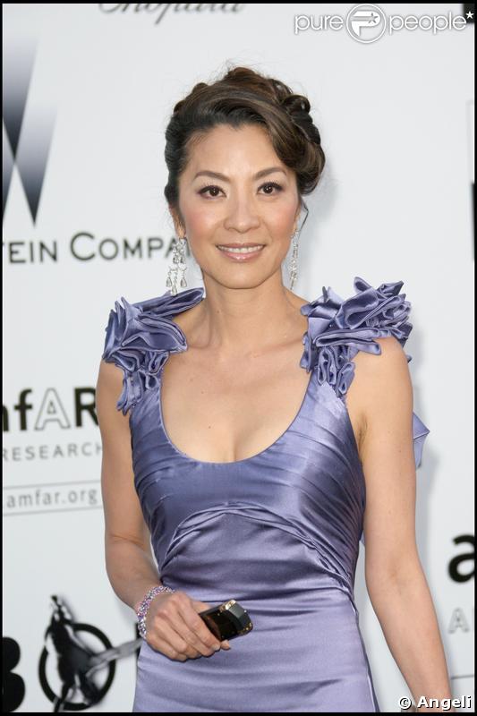 Michelle Yeoh à la soirée de l'amfAR