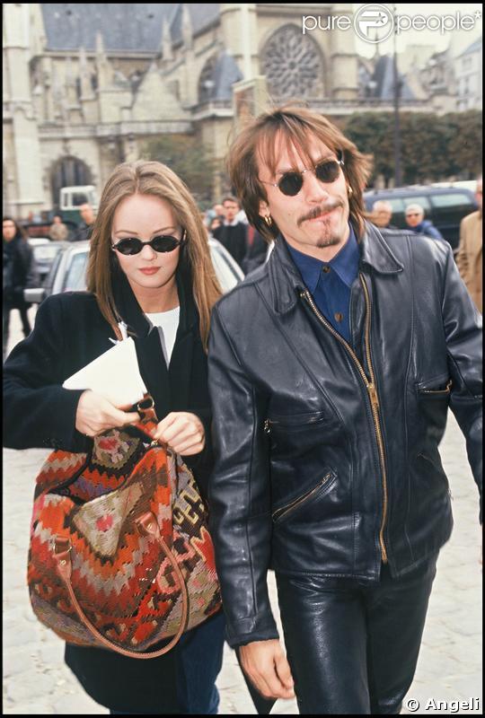 Florent Pagny et Vanessa Paradis en 1991 