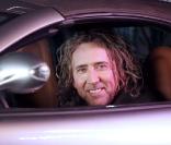 Nicolas Cage sur le tournage de L'Apprenti Sorcier à New York le 22 mai 2009