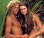Brooke Shields et Christopher Atkins dans le film Le Lagon Bleu (1980) 