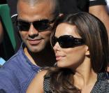 Eva Longoria et Tony Parker à Roland Garros, pour assister au match Nadal/Hewitt, le 29 mai 2009 !
