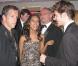 Kerry Washington en pleine discussion avec Robert Pattinson, lors de la grande soirée de l'amfAR, le 21 mai 2009, lors du 62e Festival de Cannes !