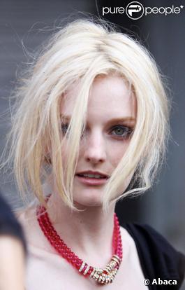 Lydia Hearst lors d'un shooting photo à New York le 29 mai 2009