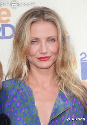 Cameron Diaz aux MTV Movie Awards le 31 mai 2009
