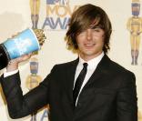 Zac Efron a été sacré meilleur acteur lors des MTV Movie Awards, le 31 mai 2009