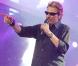 Johnny Hallyday lors des ultimes répétitions de son Tour 66 au Stade de France, jeudi 28 mai 2009, devant un millier de privilégiés. Un show tout en décontraction, avant l'apothéose des 29, 30, et 31 mai !