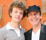 Jean-Luc Reichmann et son fils Hugo