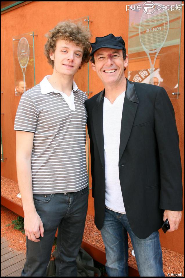 Jean-Luc Reichmann et son fils Hugo