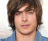 Zac Efron et sa coiffure pourrie, lors de l'avant-première de 