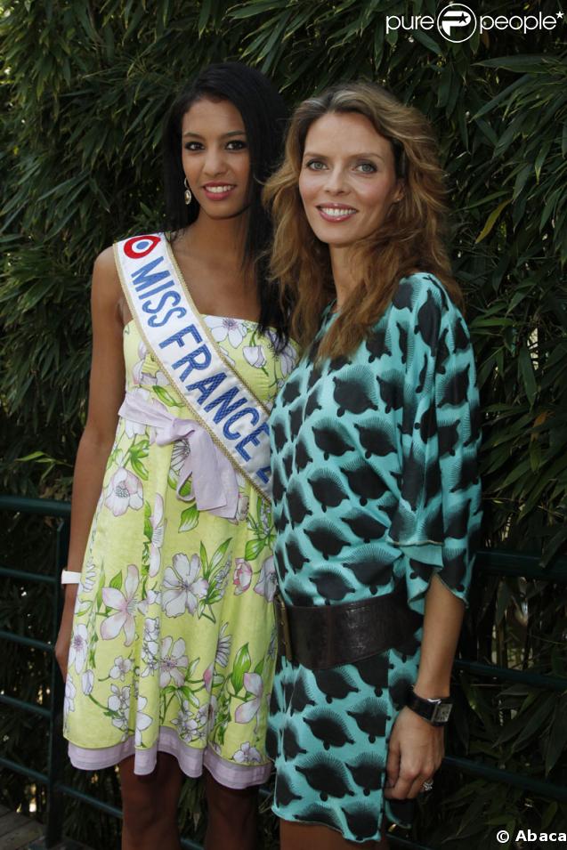 Chloé Mortaud et Sylvie Tellier à Roland Garros le 3 juin 2009