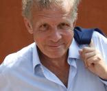 Patrick Poivre d'Arvor à Roland Garros le 3 juin 2009