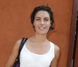 Alessandra Sublet à Roland Garros le 3 juin 2009